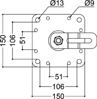 Piastra di base linea facile bifasica