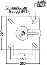 Piastra di base linea facile bifasica